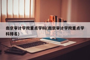 南京审计学院重点学科(南京审计学院重点学科排名)